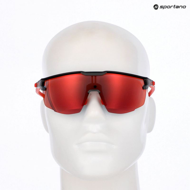 Occhiali da sole Julbo Ultimate Spectron nero opaco/rosso/rosso multistrato 5