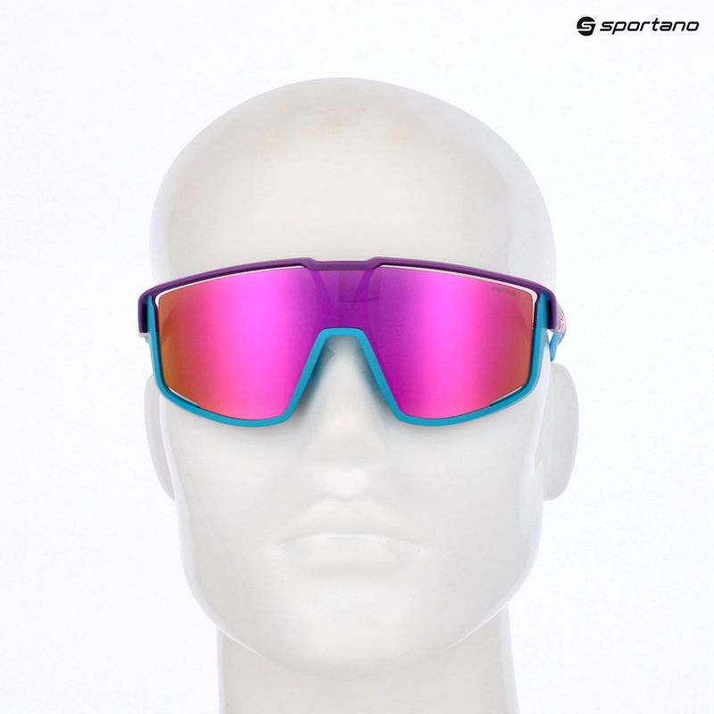 Occhiali da sole Julbo Fury Spectron viola opaco/blu chiaro/rosa multistrato 7