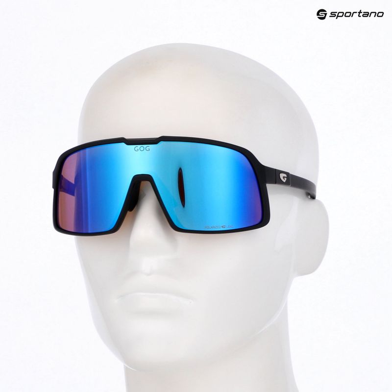 Occhiali da sole GOG Kari matt black/reflex white/blue 5