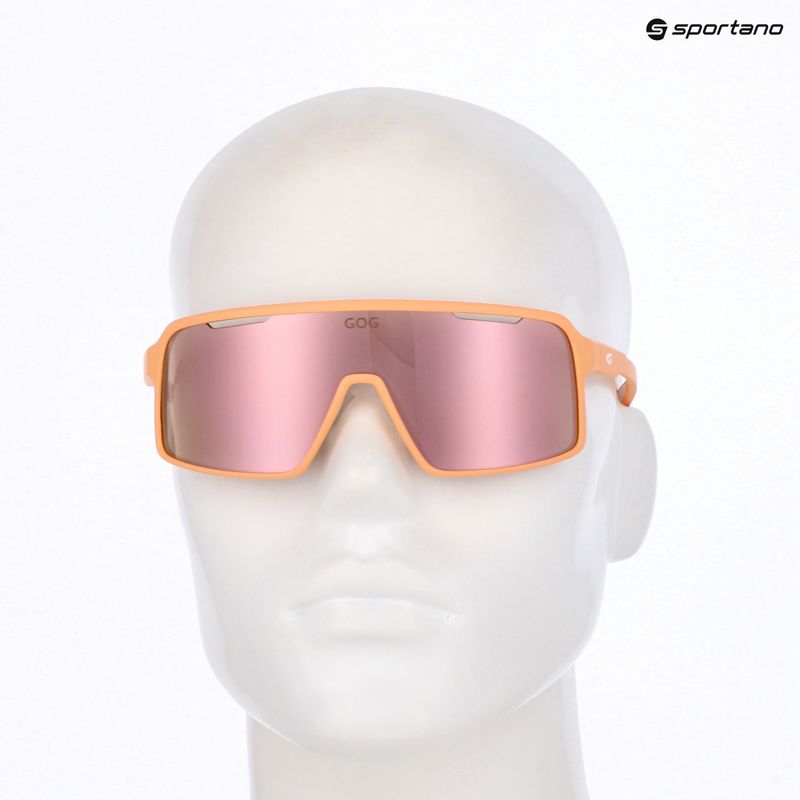 Occhiali da sole GOG Enki matt orange/white reflex rose/gold 5