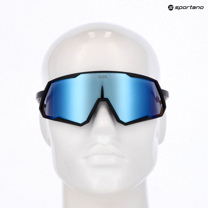 Occhiali da sole GOG Tove matt black/reflex white/blue 5
