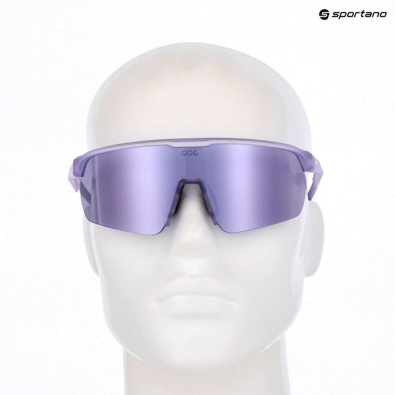 Occhiali da sole GOG Hervor crystal purple/purple reflex purple 5