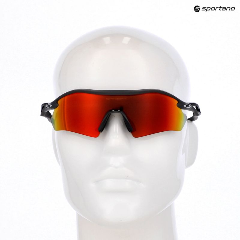 Occhiali da sole Oakley Radar Plate carbonio opaco / rubino Prizm 9