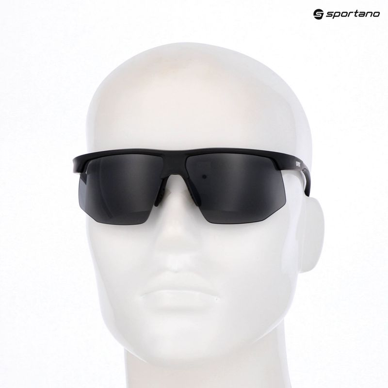 Occhiali da sole UVEX Aerios black matt/smoke 7