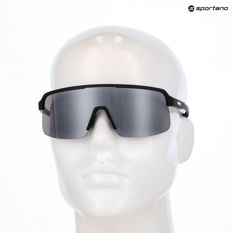 Occhiali da sole Uvex Dyrt black matt/mirror silver 7