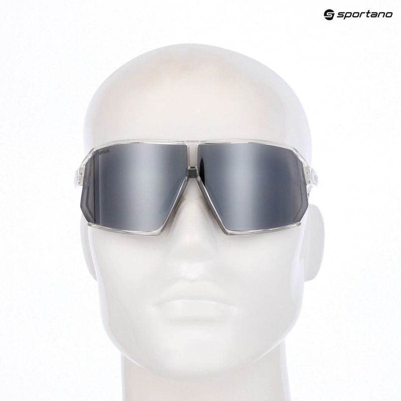 UVEX Sportstyle 237 occhiali da sole trasparenti/argento specchiato 7