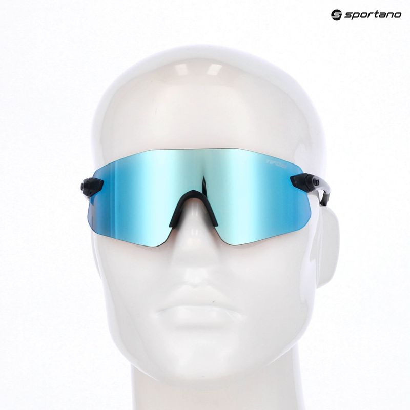Occhiali da sole Tifosi Vogel SL crystal smoke/smoke blu brillante 5