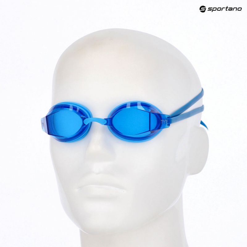 Occhiali da nuoto TYR Blackops 140 Ev Racing blu/blu 3