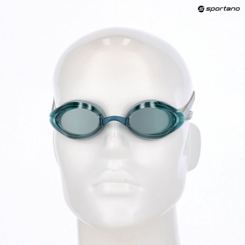 Occhialini da nuoto Speedo Vanquisher 3.0 Mirror Ltd storm green/grey/emerald matte mirror ltd 6