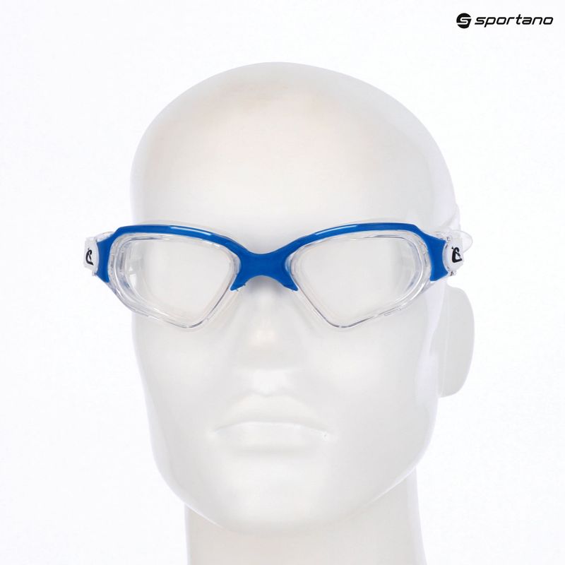 Occhialini da nuoto Cressi Clear Eyes chiari/blu 7
