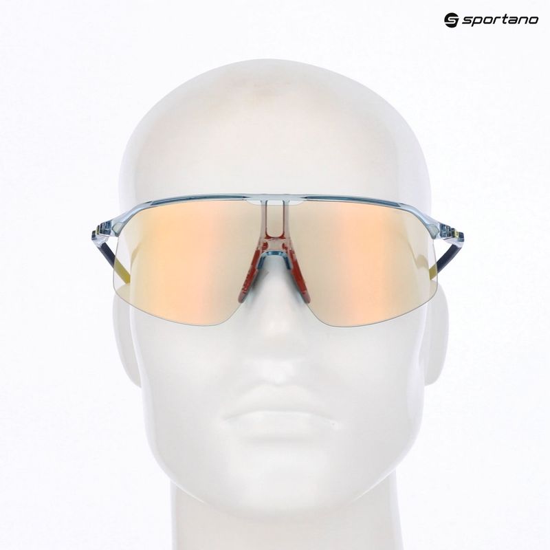 Occhiali da sole Julbo Density Reactiv Light Amplifier lucido tran blu/giallo/rosso multistrato 8