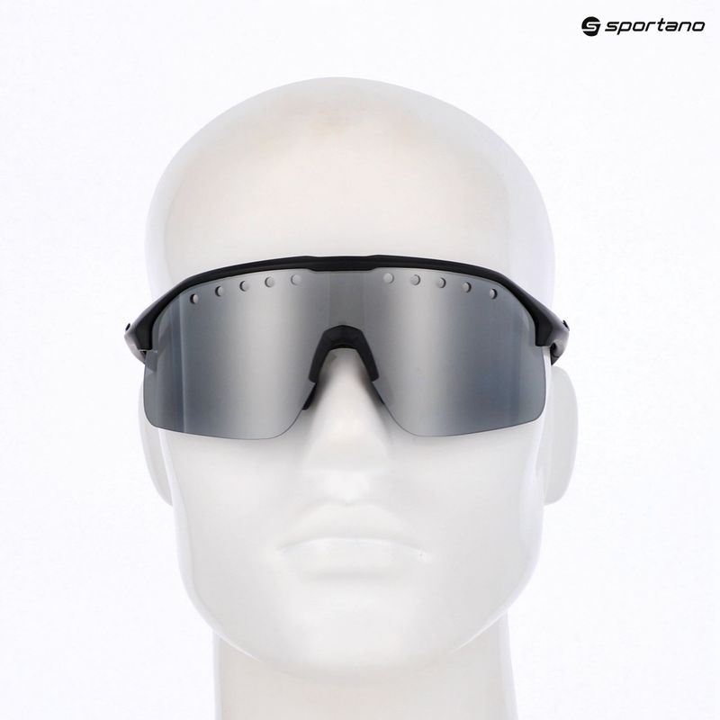 Occhiali da sole Rogelli Ventro Polarized black/smoke platinum revo 13