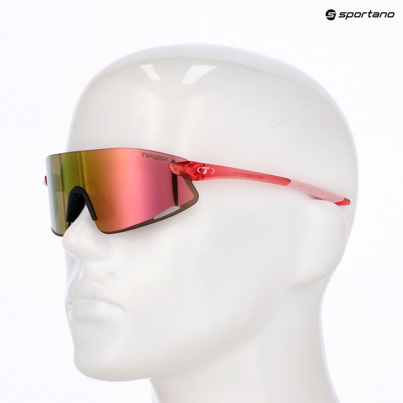 Occhiali da sole Tifosi Vogel XC crystal rosa/rosa a specchio 5