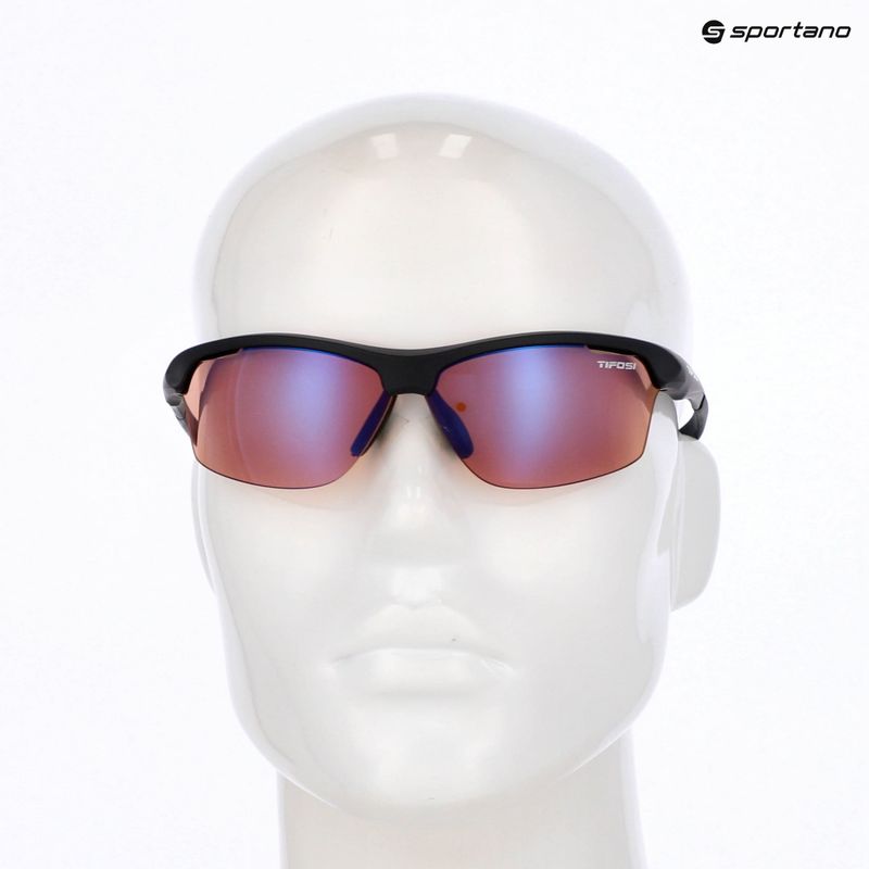 Occhiali da sole Tifosi Intense nero opaco/ac rosso 7