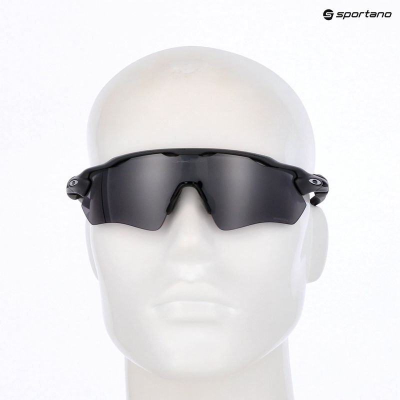 Occhiali da sole Oakley Radar EV Path ad alta risoluzione in carbonio/prizem nero polarizzati 9