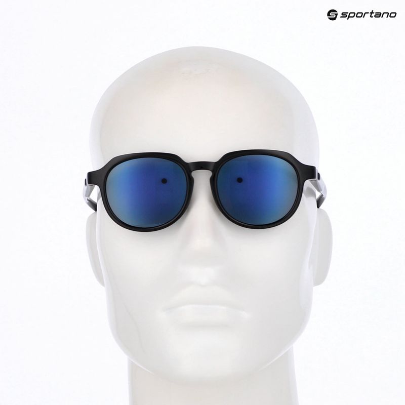 Occhiali da sole Rudy Project Glamshady nero lucido/polar 3fx hdr multilaser rosso 11