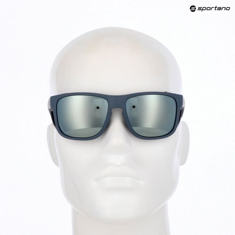 Occhiali da sole UVEX Sportstyle 312 blu pietra opaco/argento specchiato 11