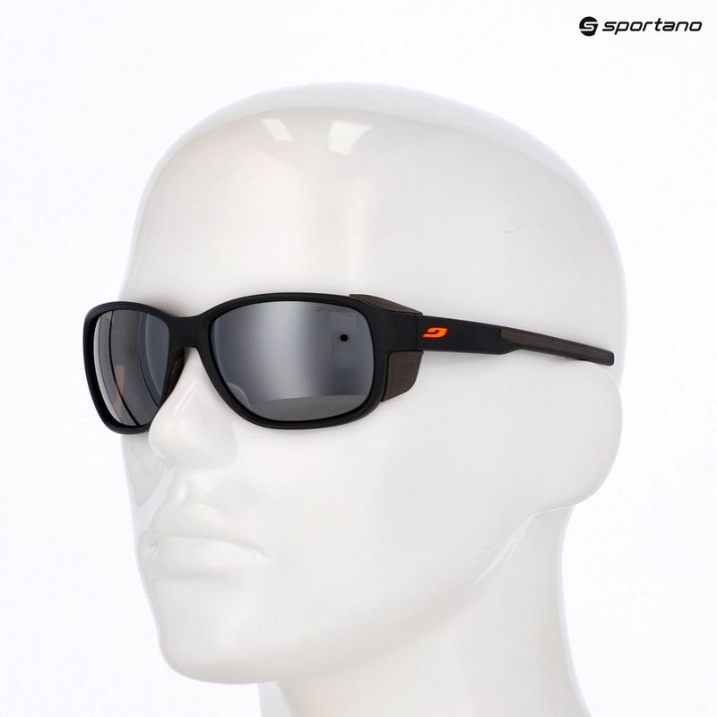 Occhiali da sole Julbo Montebianco 2 Spectron nero/arancio 5
