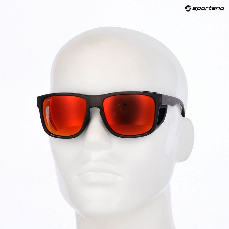 Occhiali da sole UVEX Sportstyle 312 fumo opaco/rosso specchio 7
