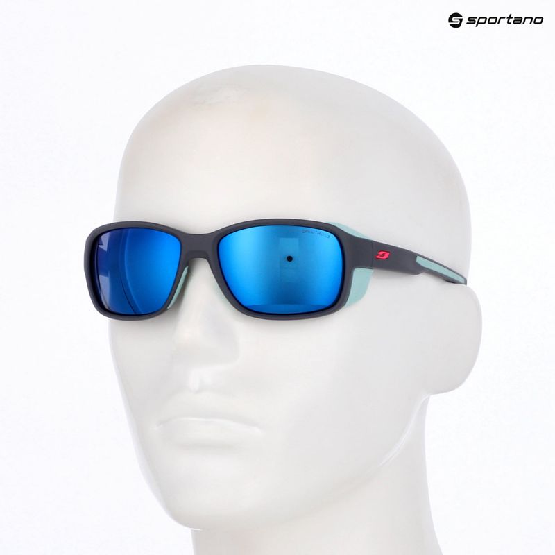 Occhiali da sole Julbo Monterosa 3 Spectron grigio/menta 5