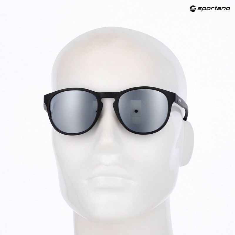 Occhiali da sole UVEX LGL 53 nero opaco/argento specchiato 11