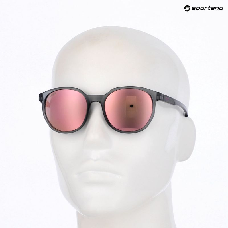 Occhiali da sole UVEX LGL 54 fumo/rosa 11