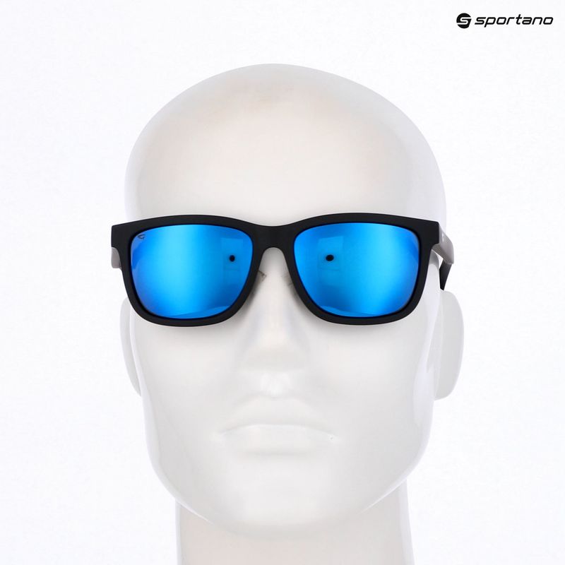 Occhiali da sole GOG Hawk nero opaco/blu 5