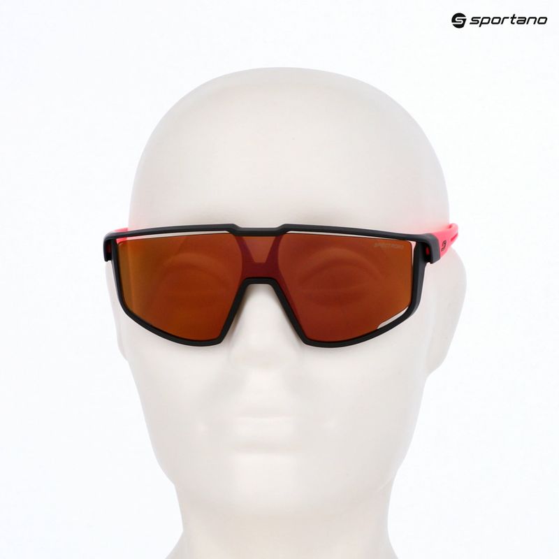 Occhiali da sole per bambini Julbo Fury Junior Spectron matt black/pink/pink flash 5