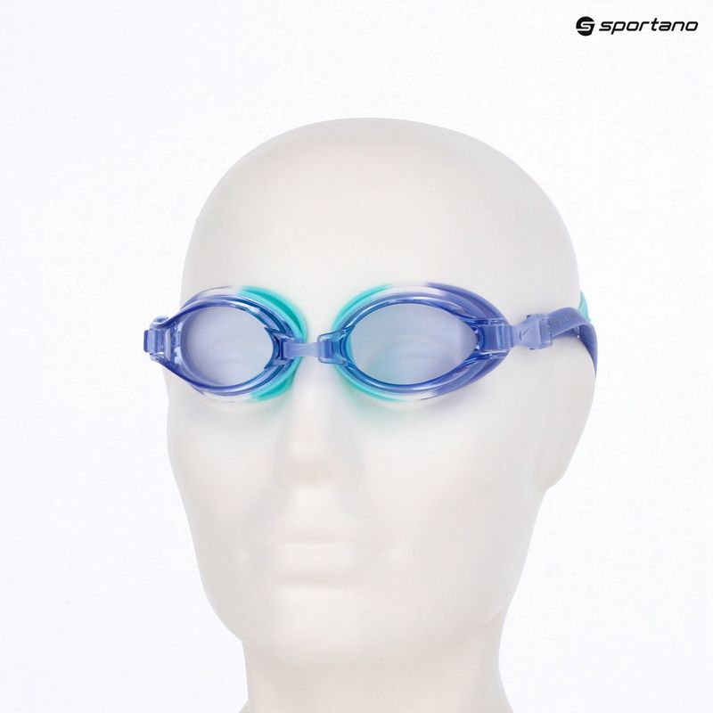 Occhialini da nuoto per bambini Nike Chrome Junior light thistle 4