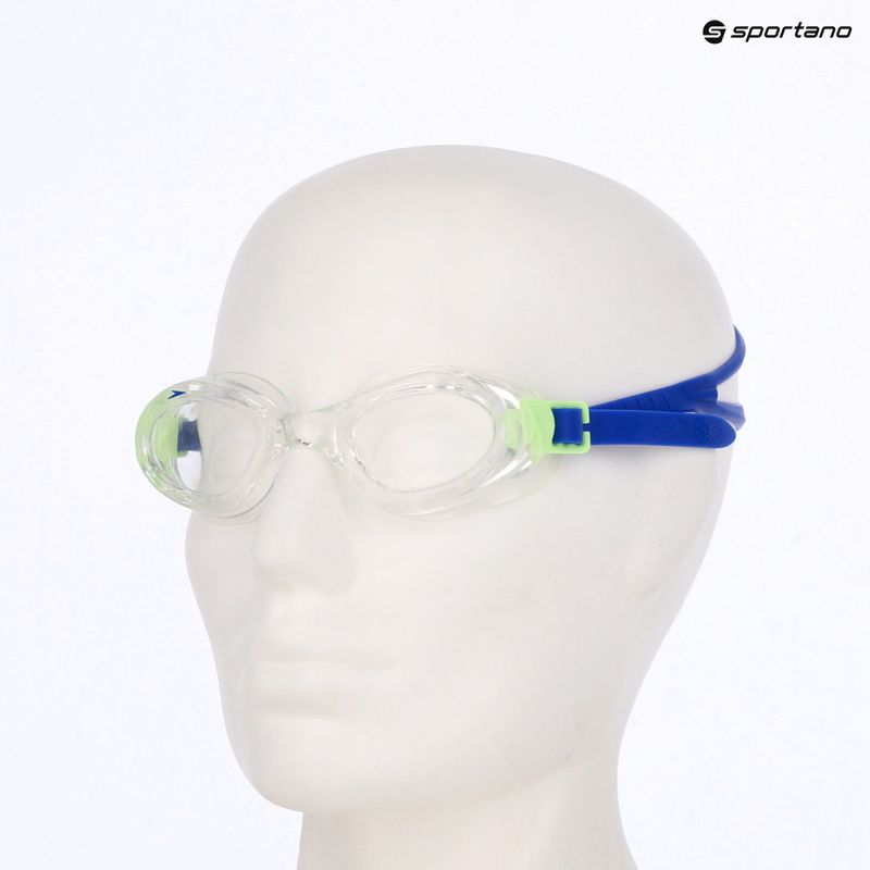 Occhialini da nuoto per bambini Speedo Futura Hydrospex Jr clear/clear 4