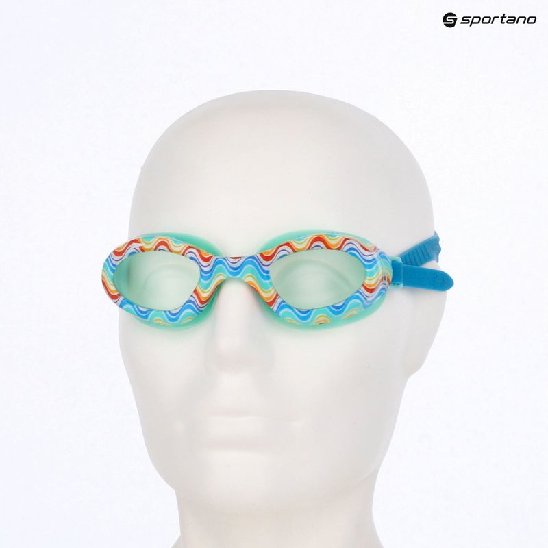 Occhialini da nuoto per bambini Speedo Futura Hydrospex Printed Jr rainbow/clear 3