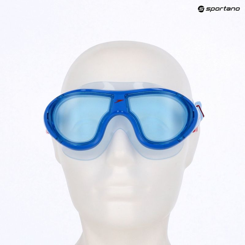 Maschera da bagno Speedo Biofuse 2.0 per bambini blu laguna / celeste 9