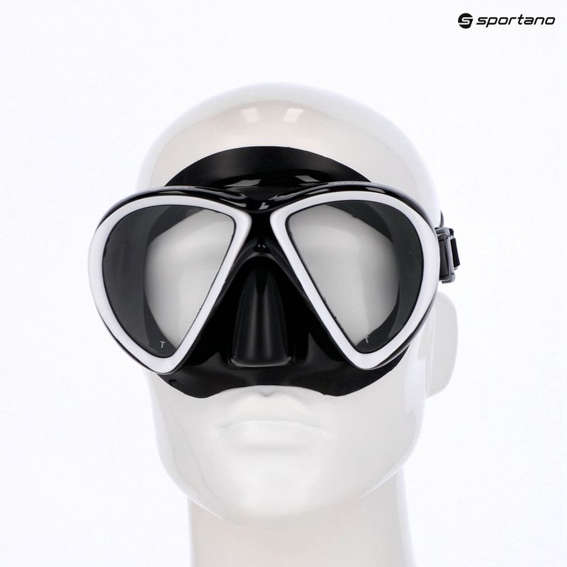 Maschera subacquea Mares Marea black/white/black 3