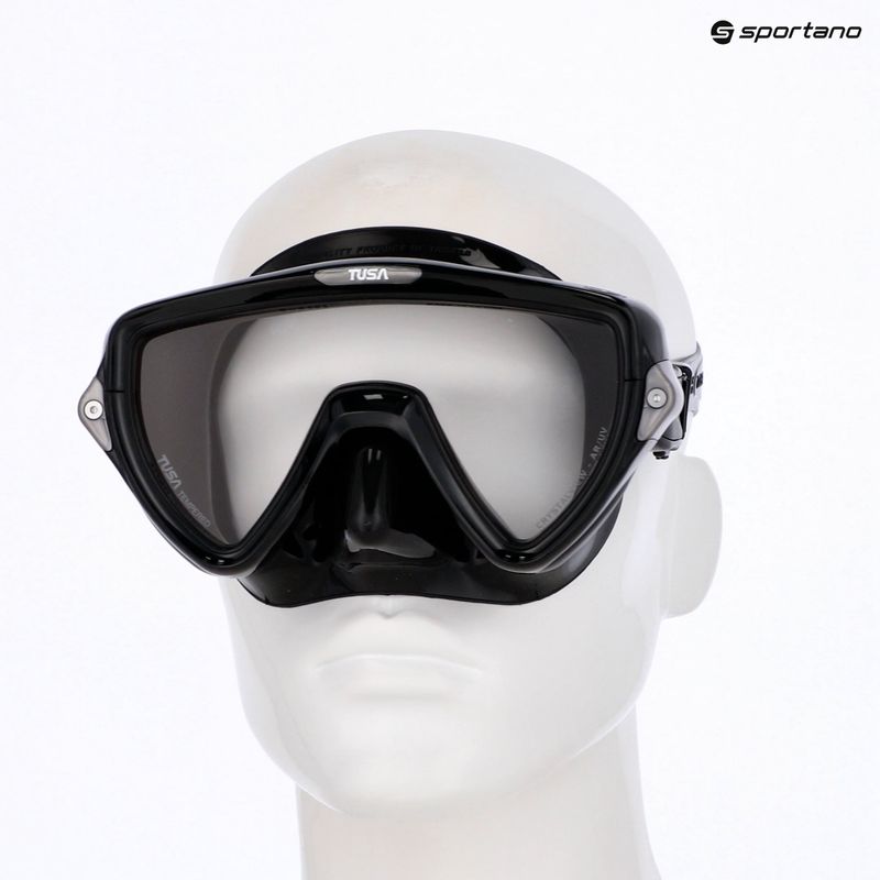 Maschera subacquea TUSA Visio Pro black 3