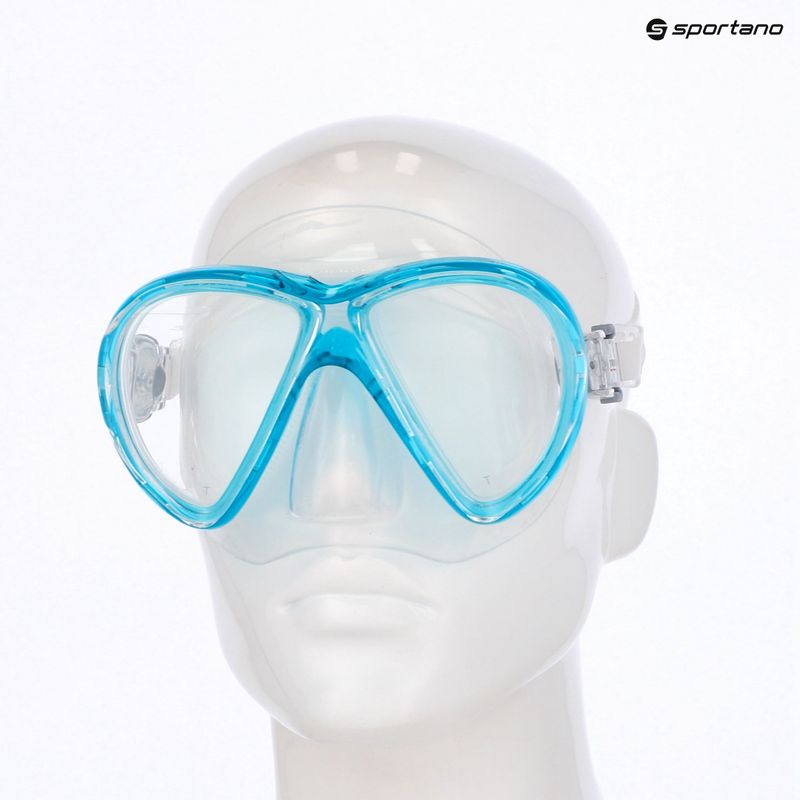 Maschera subacquea Mares Marea reflex aqua/clear 3