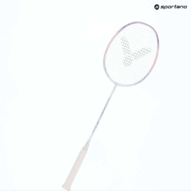 Racchetta da badminton VICTOR Thruster K 66 AJ white/purple 5