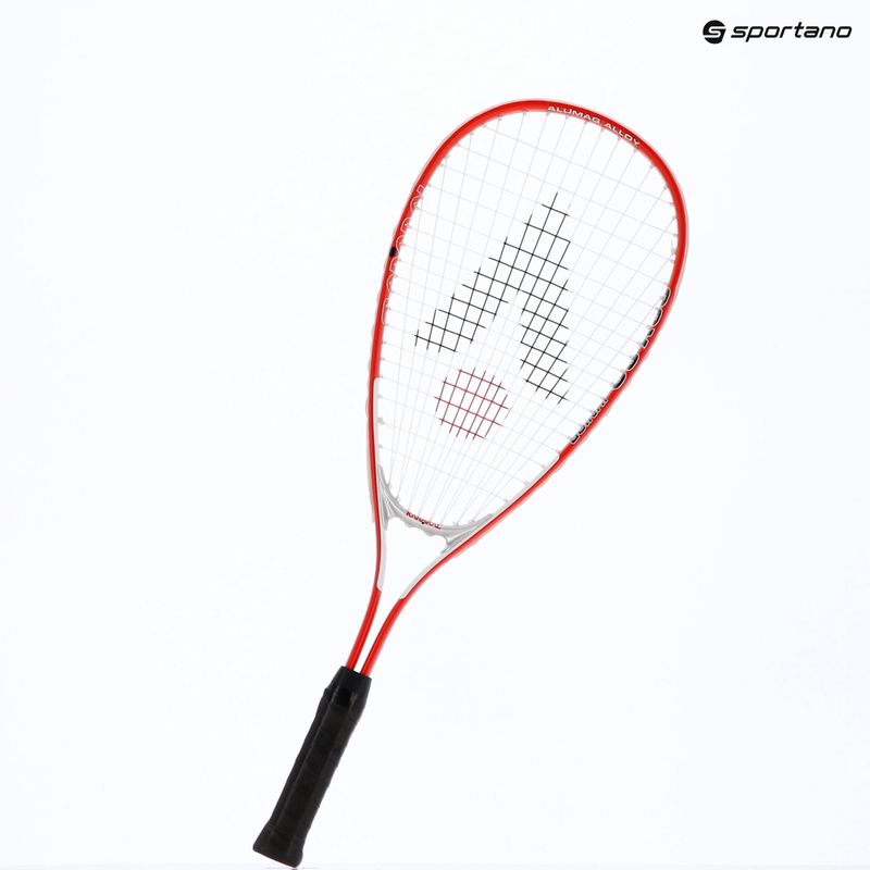 Racchetta da squash per bambini Karakal CSX-60 Junior rosso 10