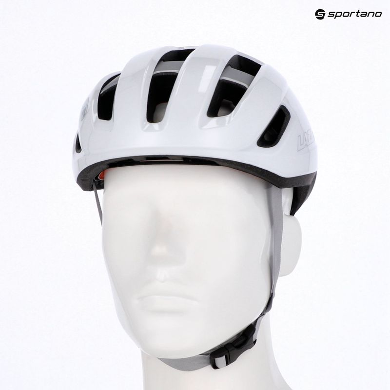 Casco da ciclismo Lazer Sphere KinetiCore white/silver 8
