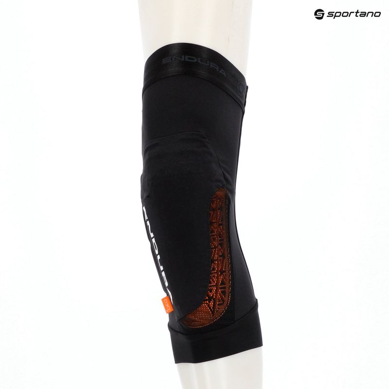 Ginocchiera Endura MT500 D3O Ghost nera 4