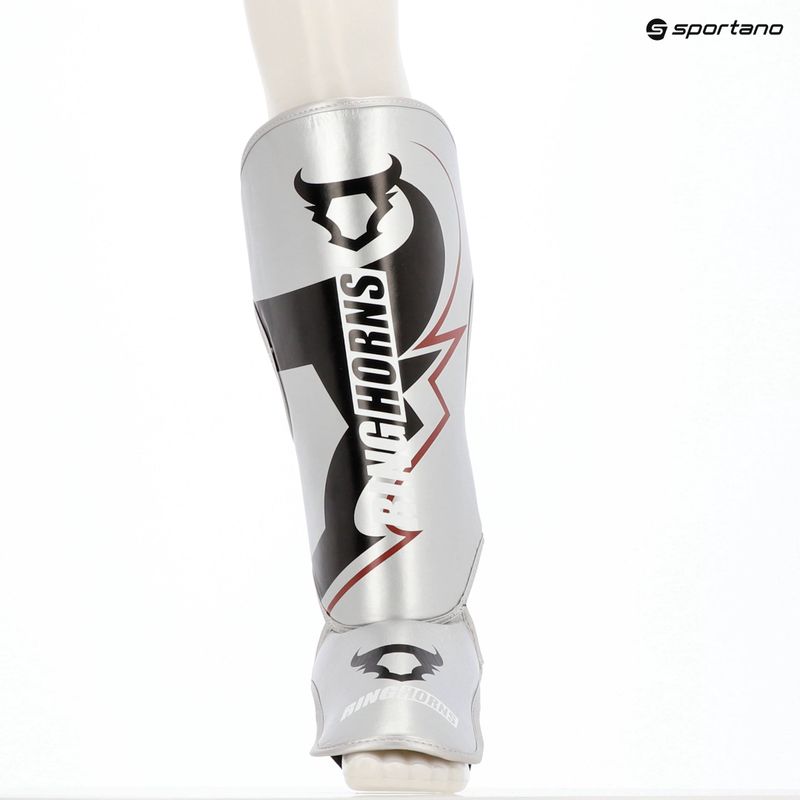 Parastinchi e parapiedi Venum Ringhorns Charger Shin silver/black 7