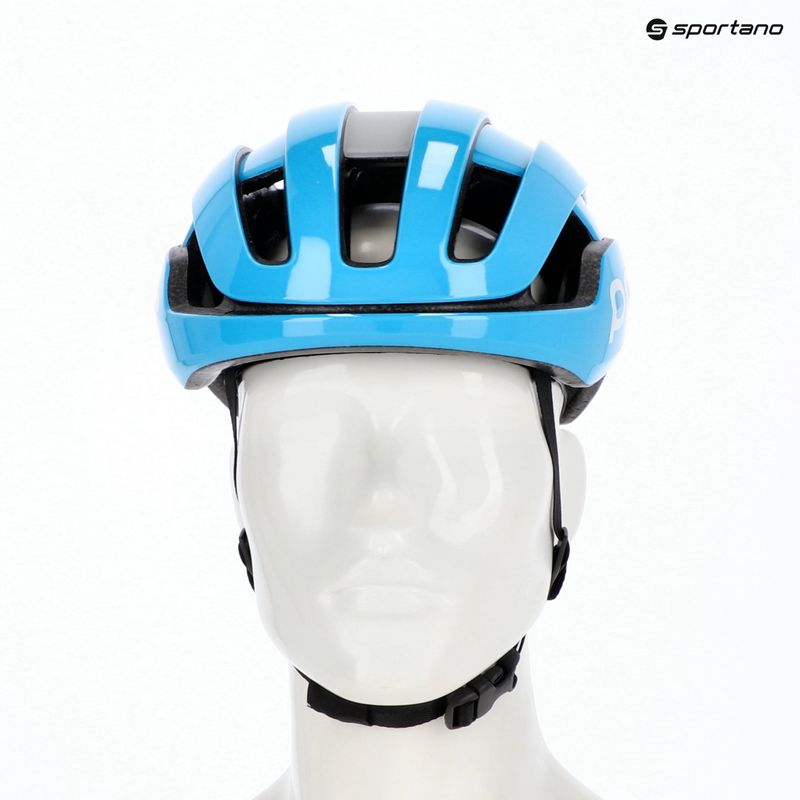 Casco da ciclismo POC Omne Beacon MIPS kyanite blue/hydrogen white 16