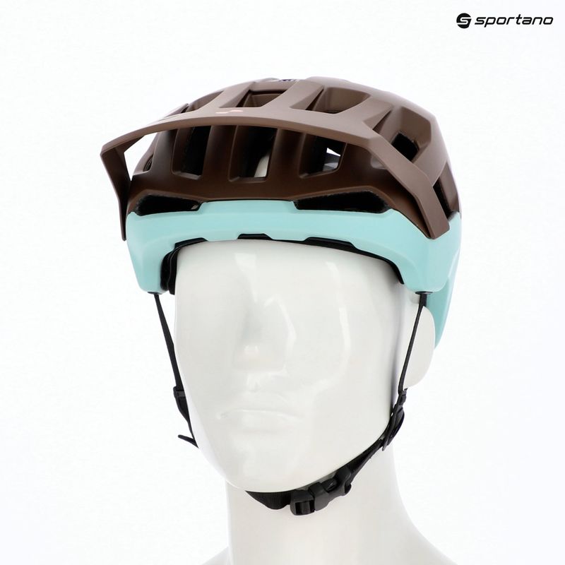 Casco da ciclismo POC Kortal Race MIPS bronzite brown matt/lazurite blue matt 6