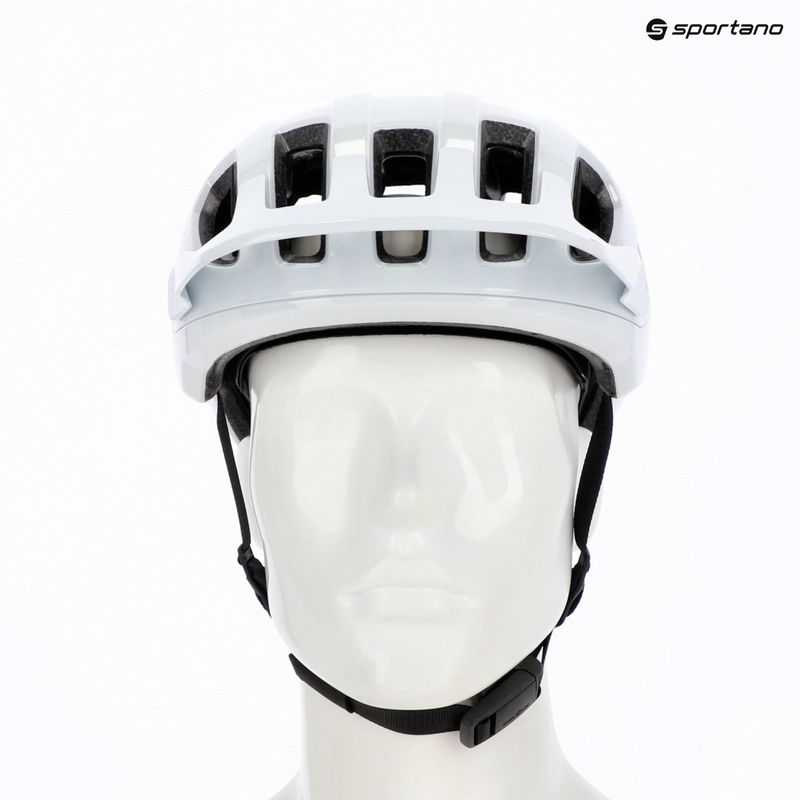 Casco da ciclismo POC Cularis hydrogen white/uranium black matt w. logo 15