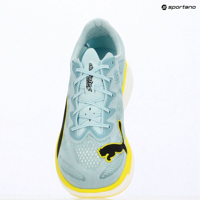 Scarpe da corsa uomo Puma Deviate Nitro Elite 4 Fresh Water/Lemon Crush/Puma Black 13