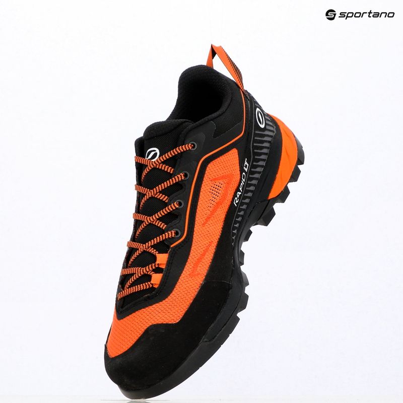 Scarpe da avvicinamento da uomo SCARPA Rapid LT orange/orange 15