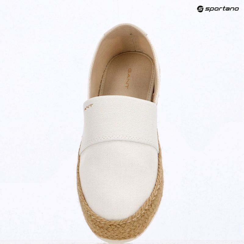 Espadrillas da donna GANT Raffiaville off white 16