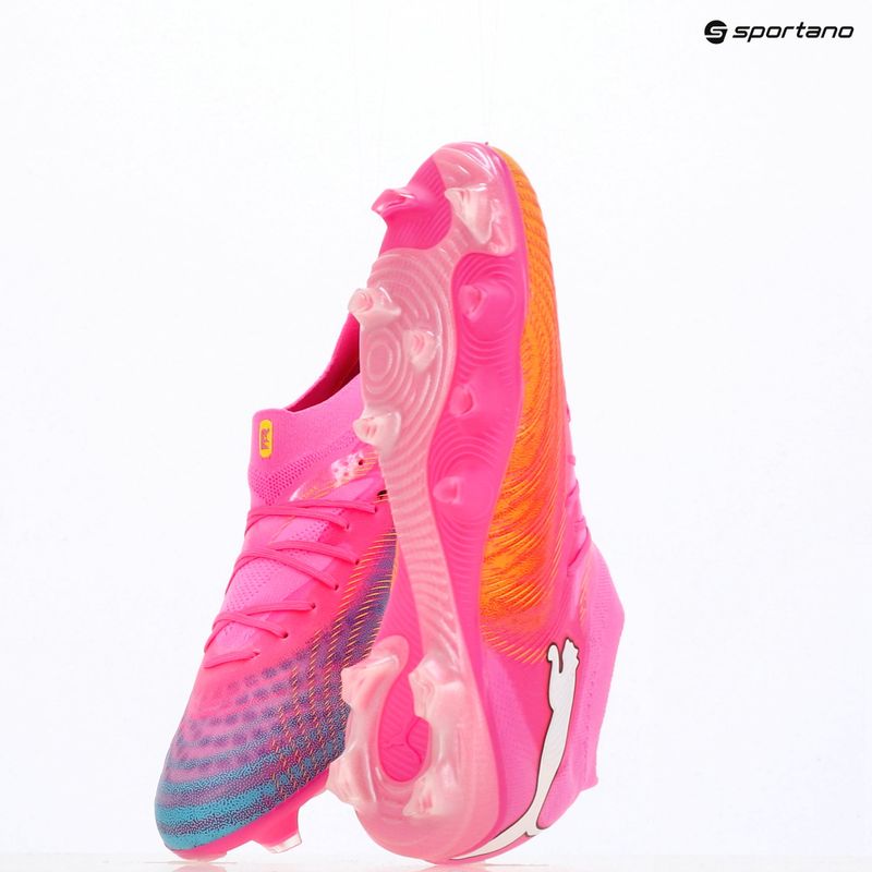 Scarpe da calcio PUMA Future 9 Pro FG/AG poison pink/sun stream/bright aqua/puma white 15