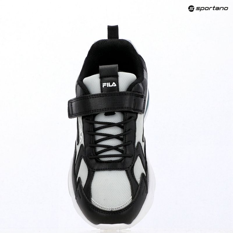 Scarpe per bambini FILA Madrun Velcro black/posy green 16