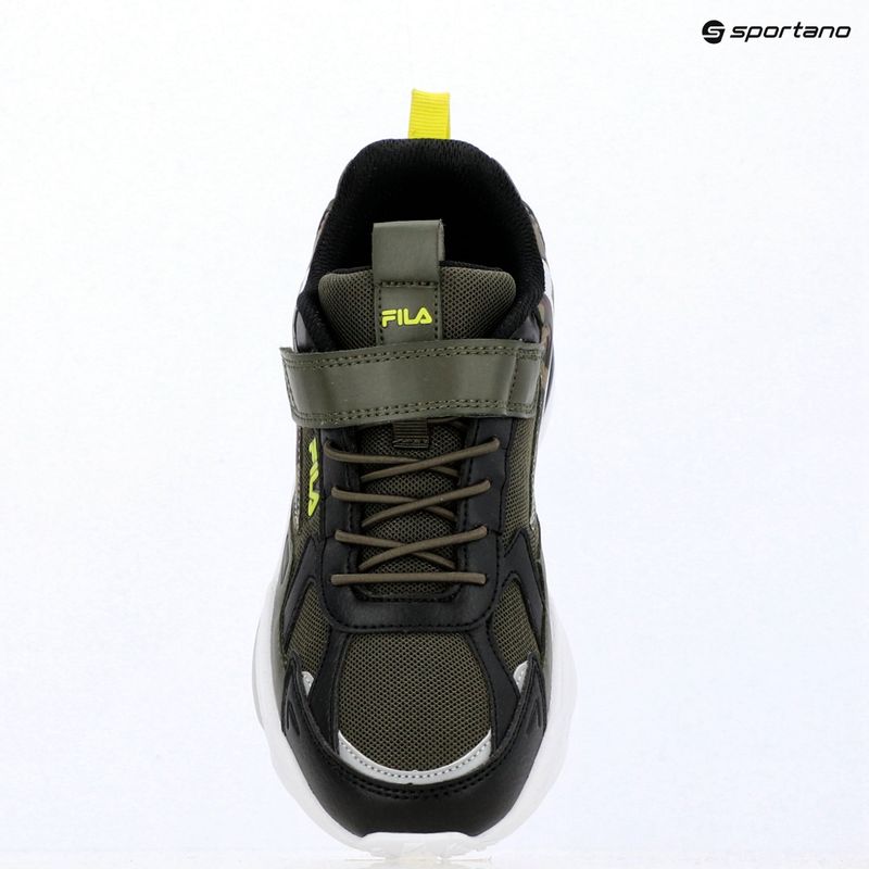 Scarpe per bambini FILA Madrun Velcro olive night 16