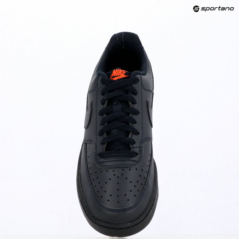 Scarpe da uomo Nike Court Vision Low Next Nature dark obsidian/picante red/dark obsidian 6